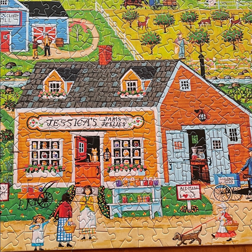 *SOLD* Bits and Pieces Jessica’s Jams and Jellies Jigsaw Puzzle - 500 Pieces - Picture 8 of 12